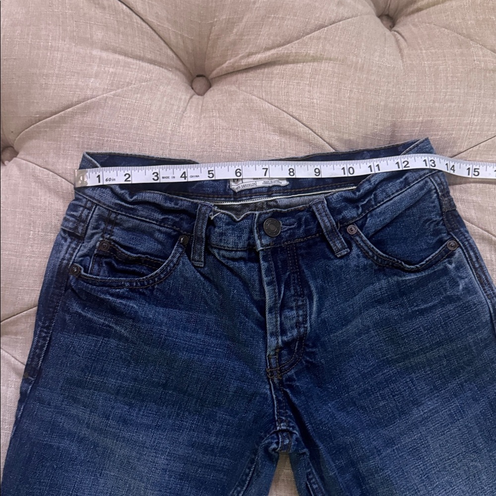 Free People Blue Denim Jeans - Picture 7 of 8